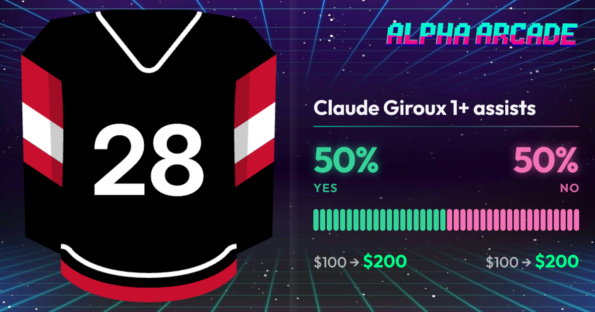 YES 50% / NO 50%