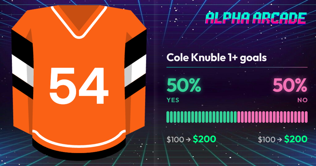 YES 50% / NO 50%