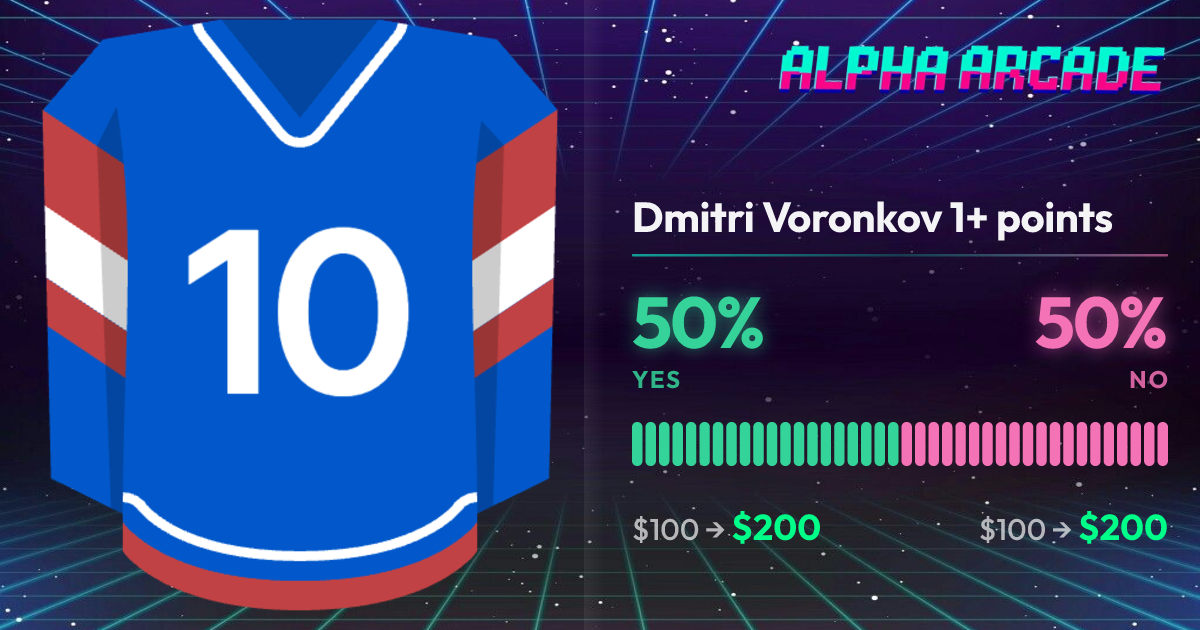 YES 50% / NO 50%