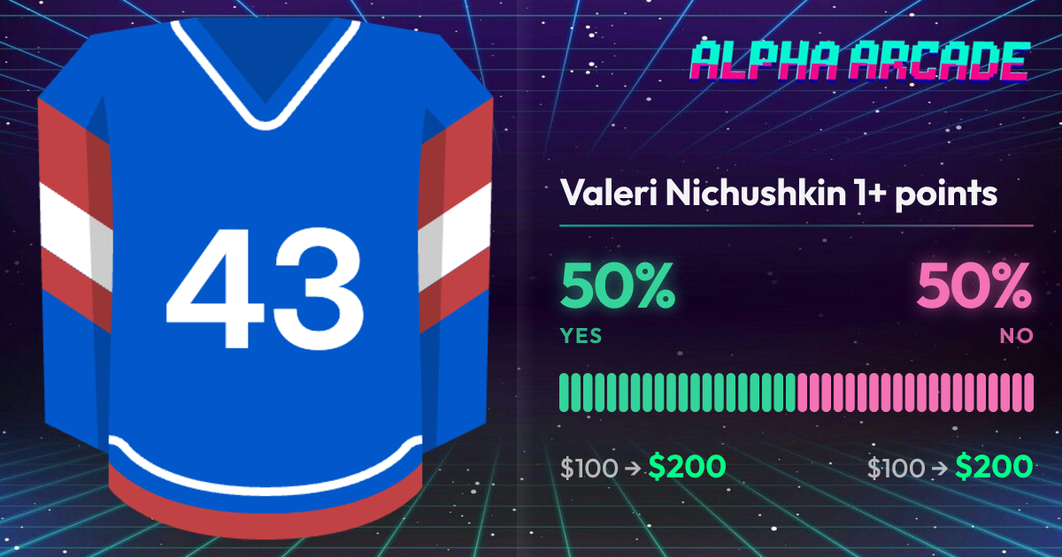 YES 50% / NO 50%