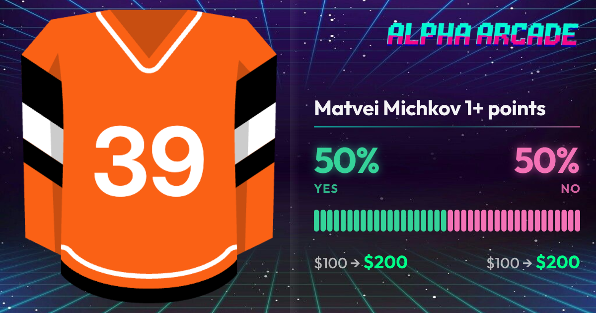 YES 50% / NO 50%