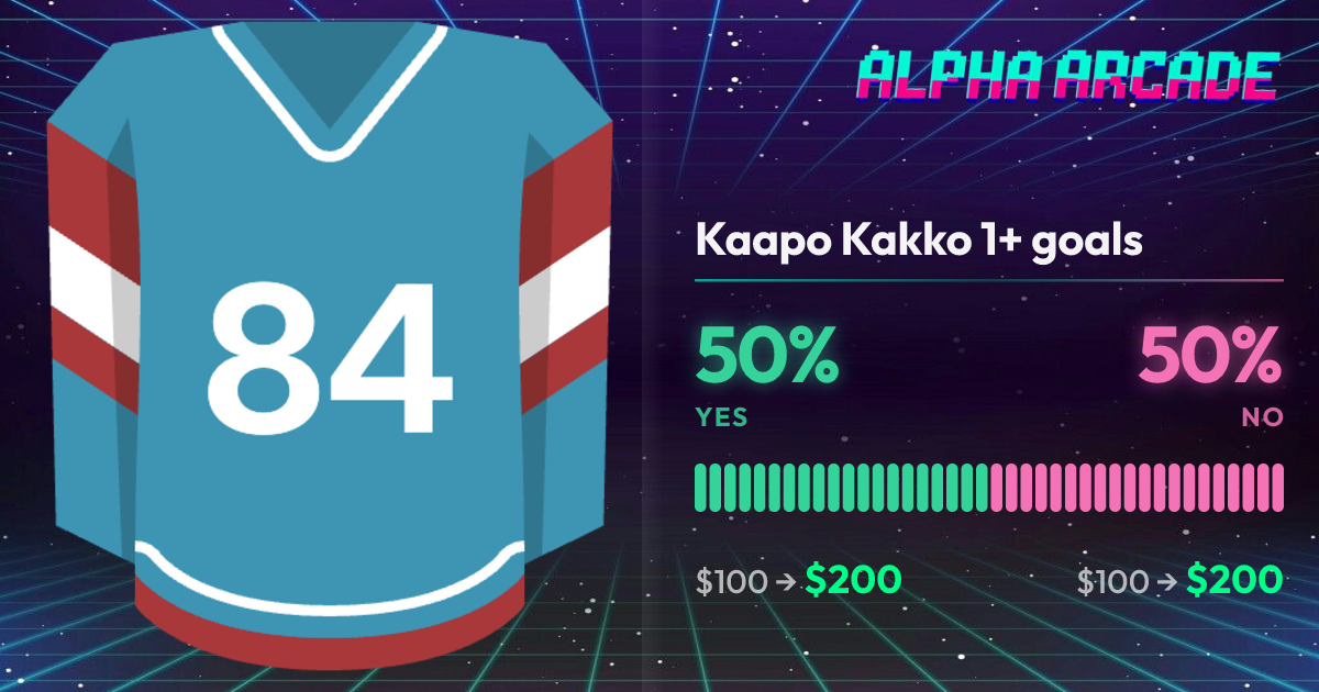 YES 50% / NO 50%
