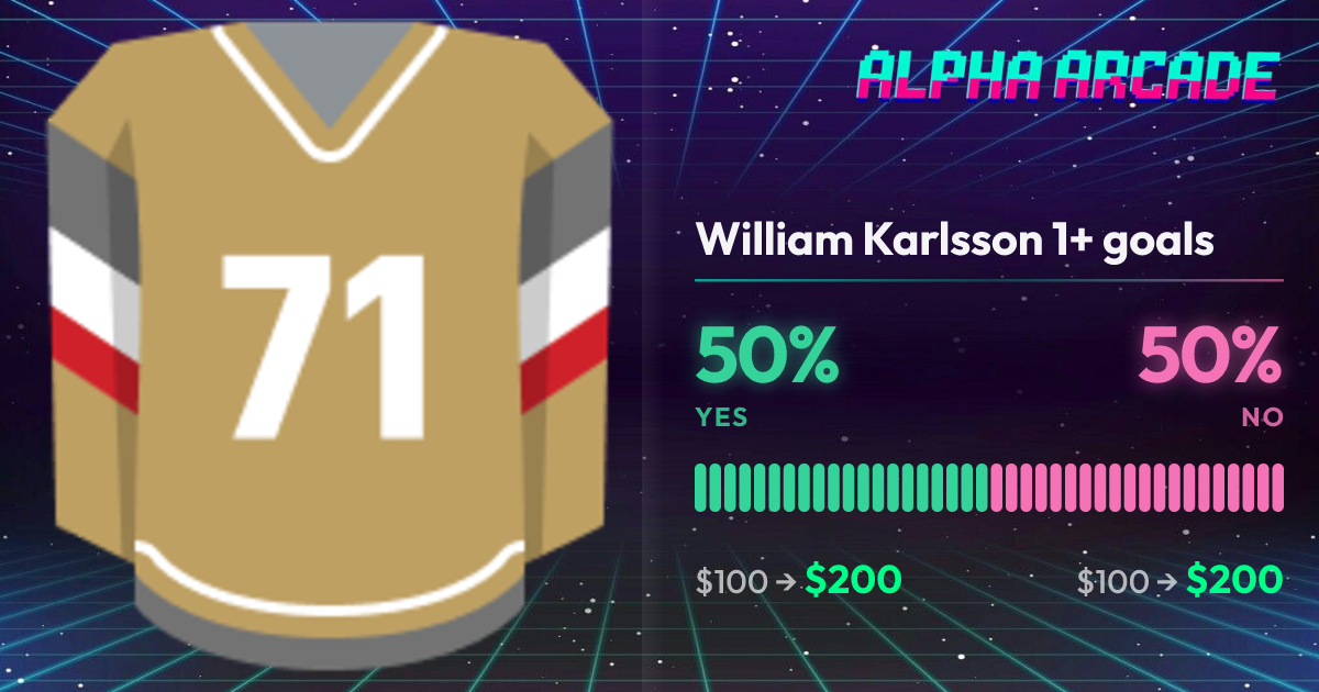 YES 50% / NO 50%