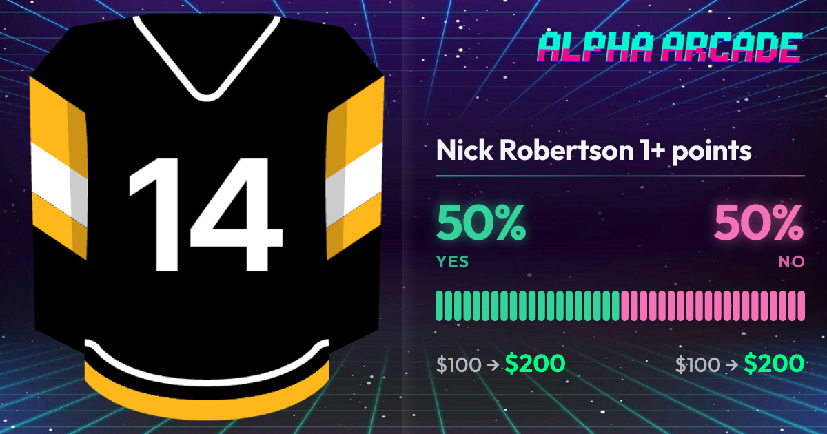 YES 50% / NO 50%