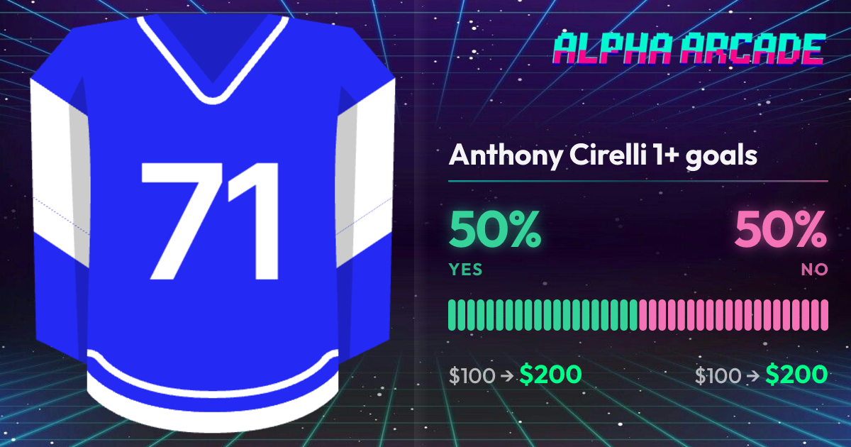 YES 50% / NO 50%