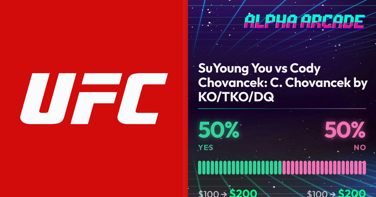 YES 50% / NO 50%