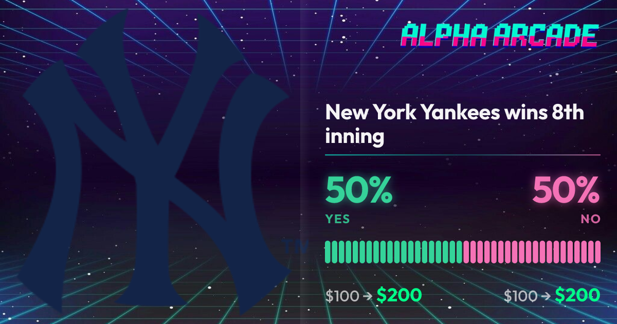 YES 50% / NO 50%