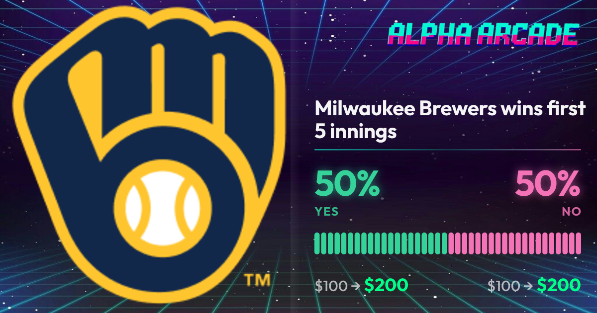 YES 50% / NO 50%