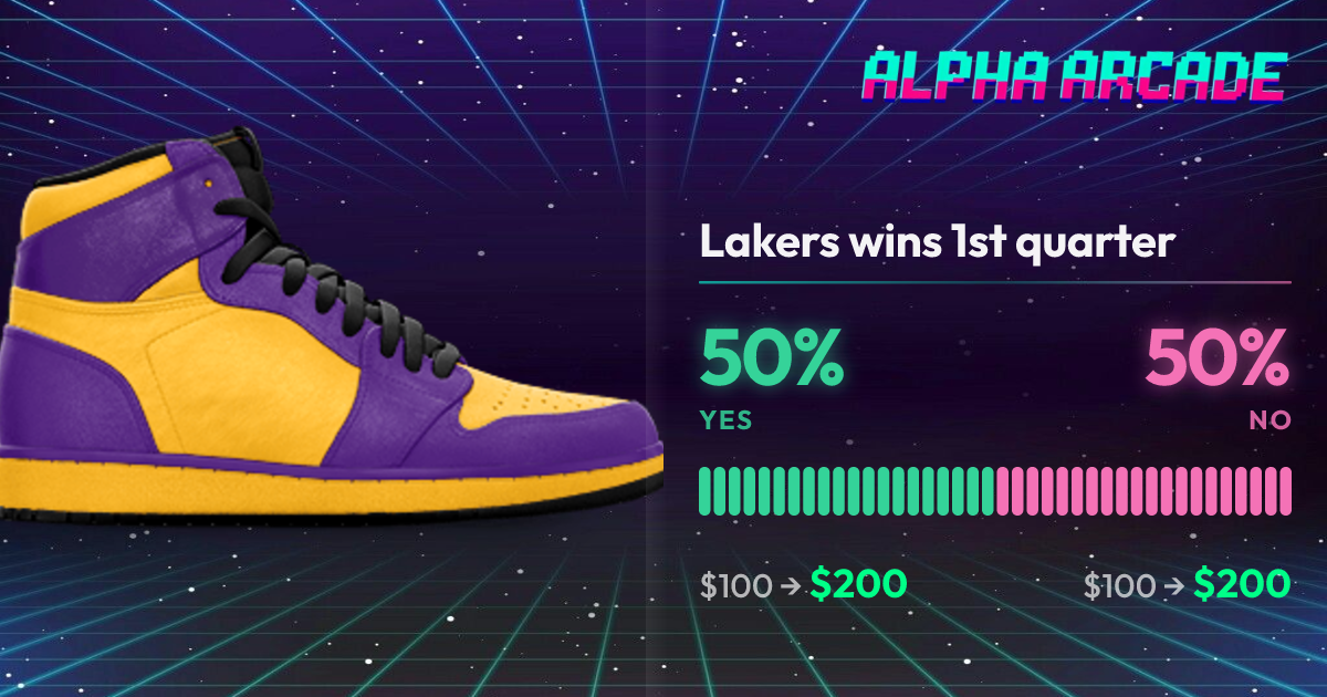 YES 50% / NO 50%