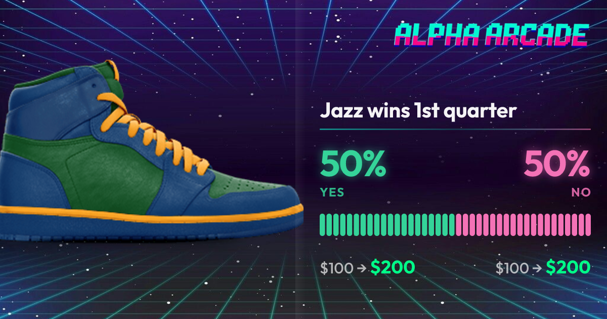 YES 50% / NO 50%