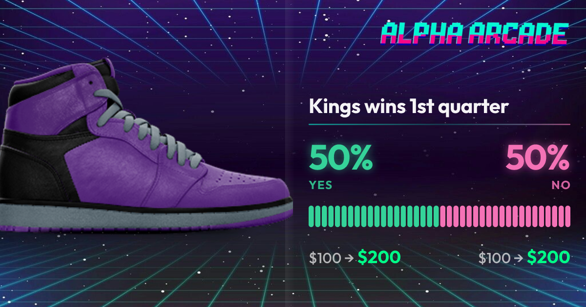 YES 50% / NO 50%