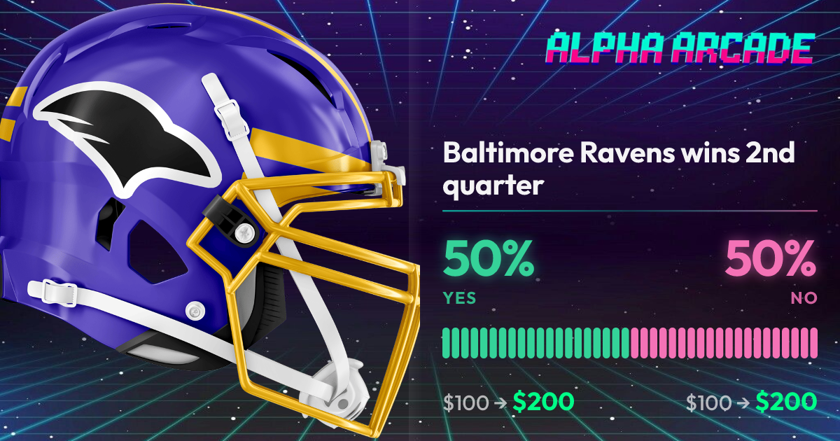 YES 50% / NO 50%