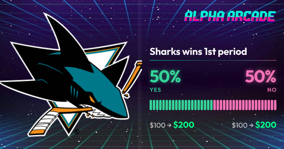 YES 50% / NO 50%