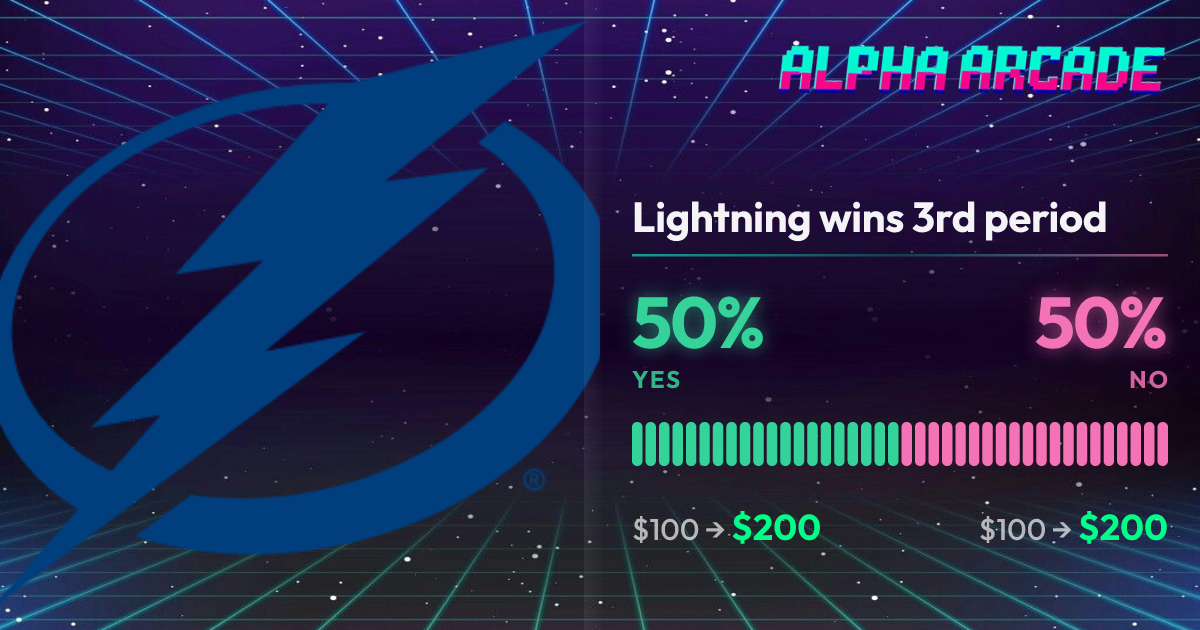 YES 50% / NO 50%