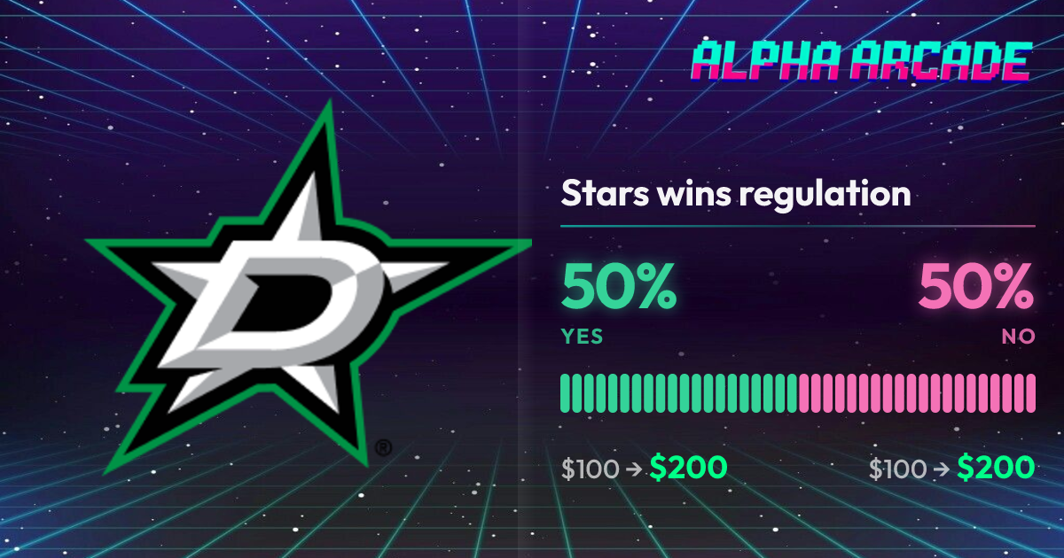 YES 50% / NO 50%