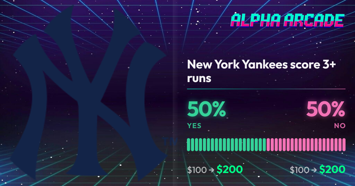 YES 50% / NO 50%
