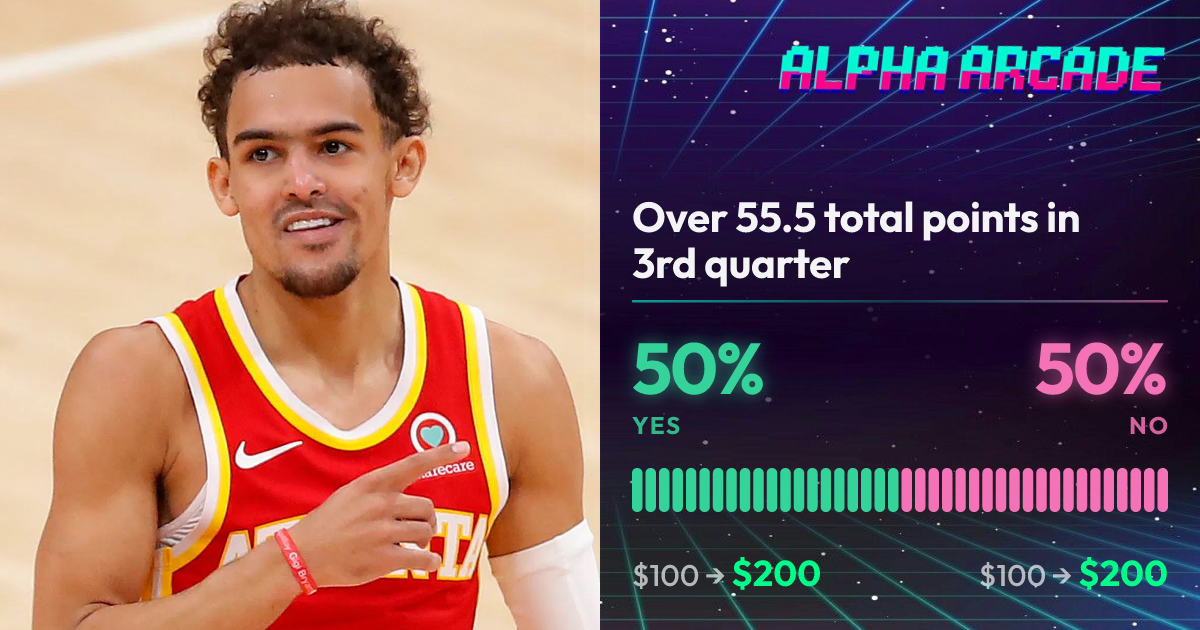 YES 50% / NO 50%