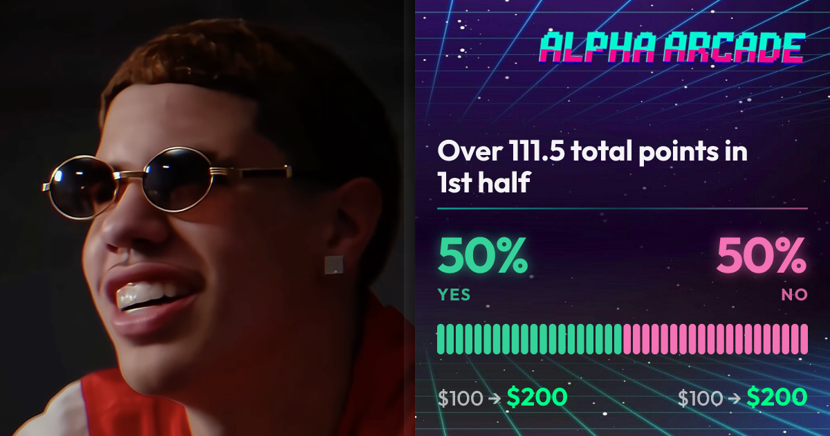 YES 50% / NO 50%