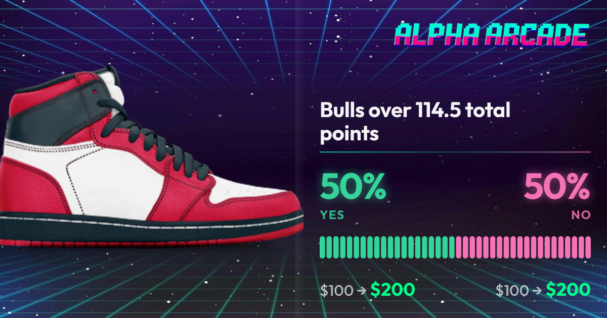 YES 50% / NO 50%