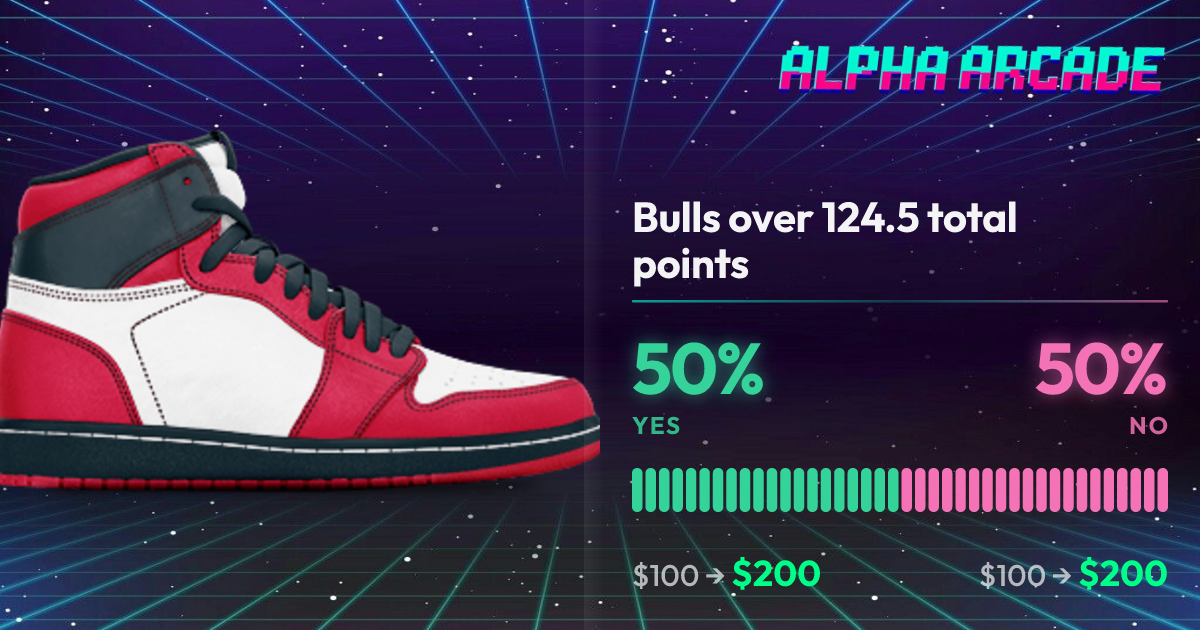 YES 50% / NO 50%