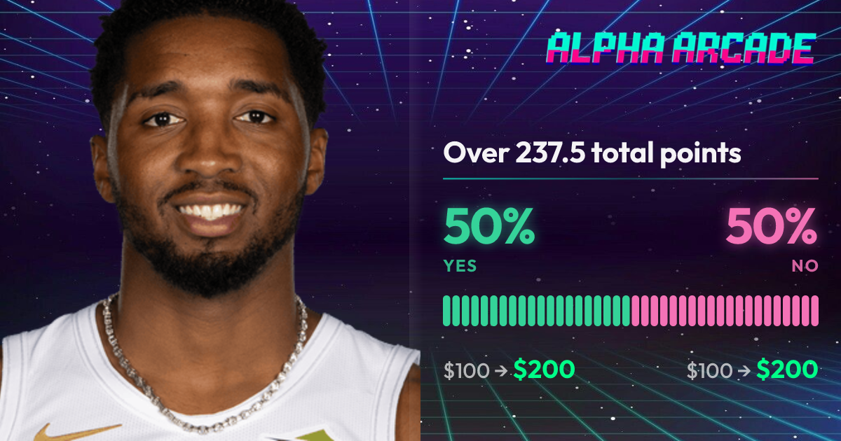 YES 50% / NO 50%