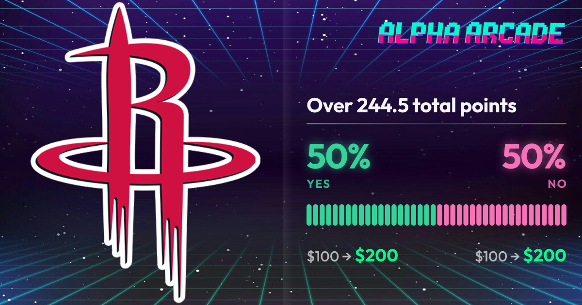 YES 50% / NO 50%