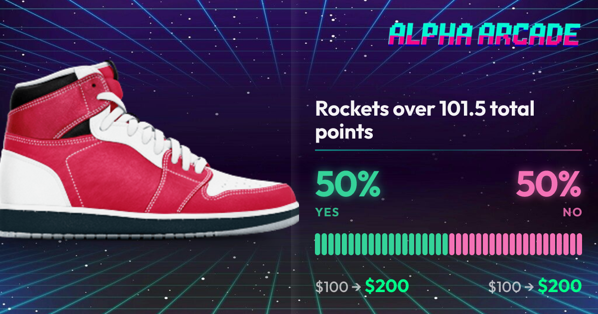 YES 50% / NO 50%