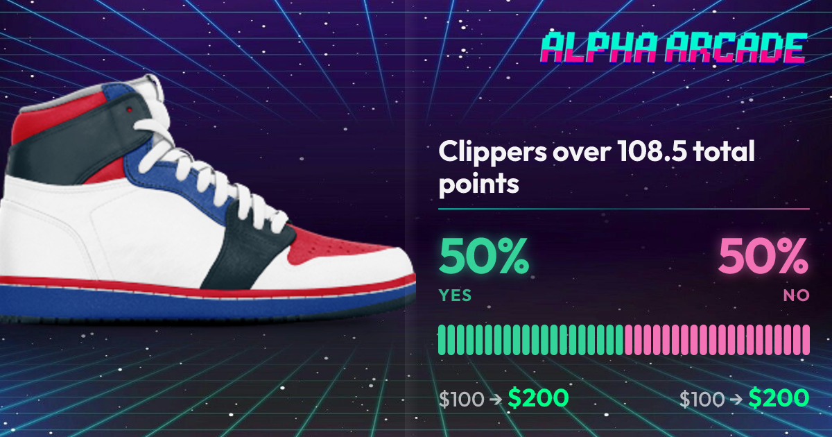 YES 50% / NO 50%