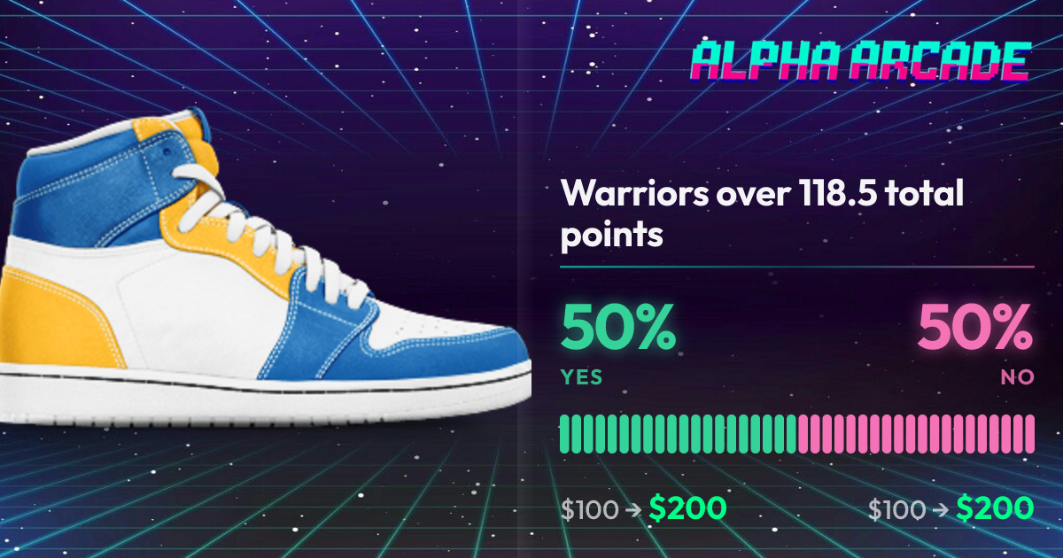 YES 50% / NO 50%