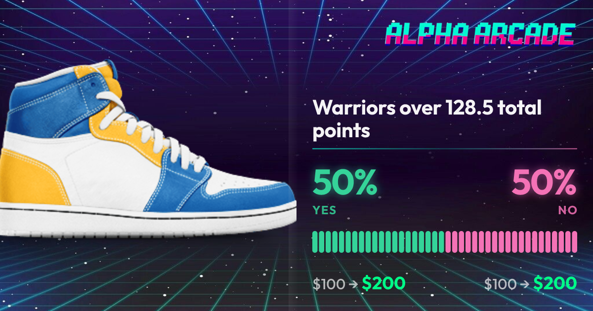 YES 50% / NO 50%