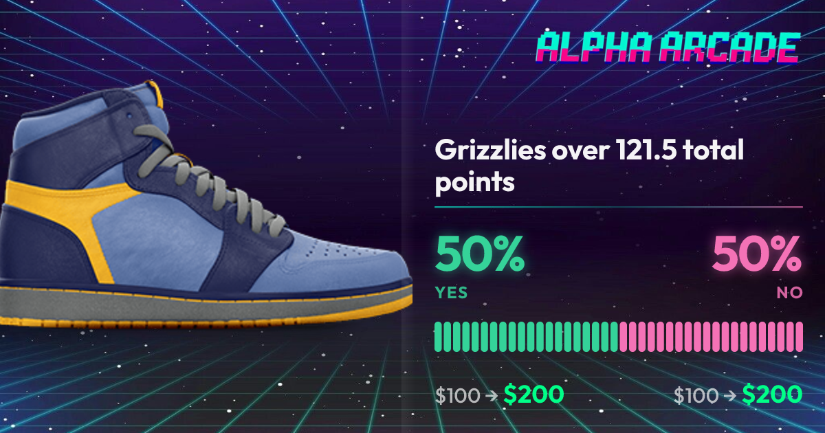 YES 50% / NO 50%