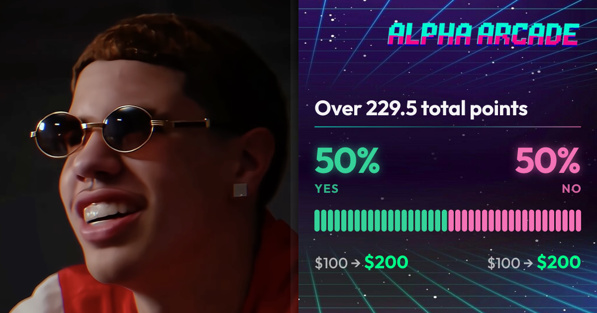 YES 50% / NO 50%