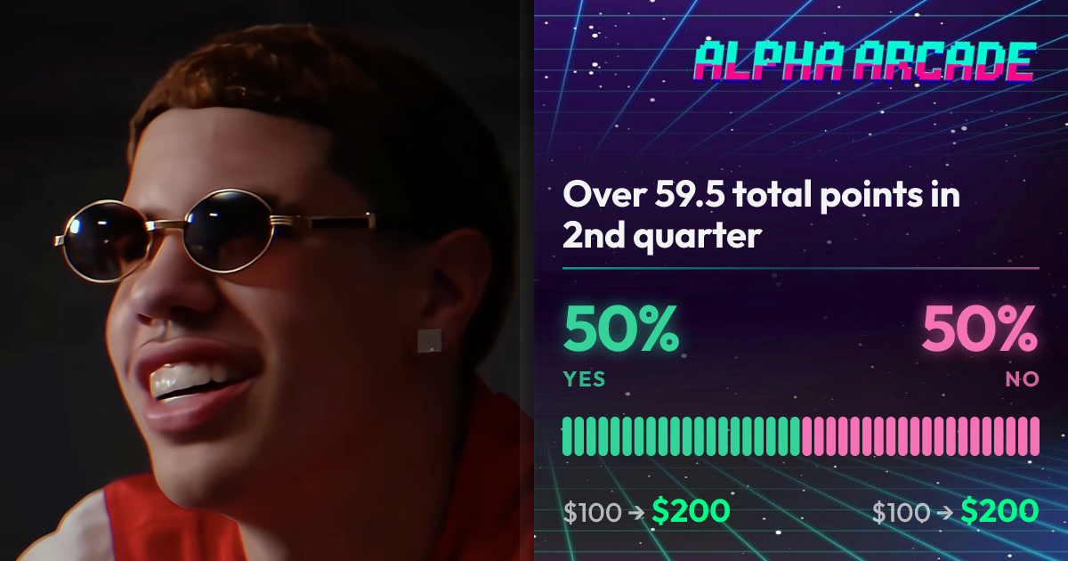 YES 50% / NO 50%