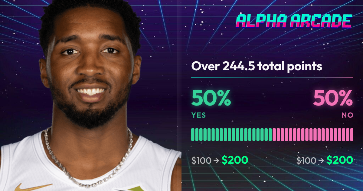 YES 50% / NO 50%