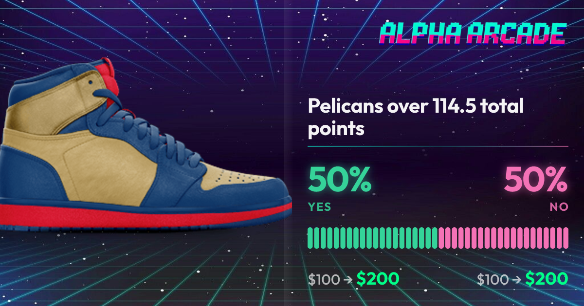 YES 50% / NO 50%
