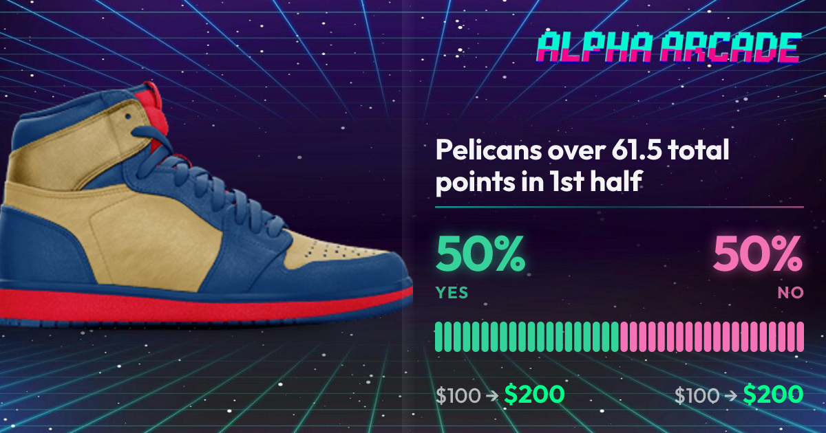 YES 50% / NO 50%