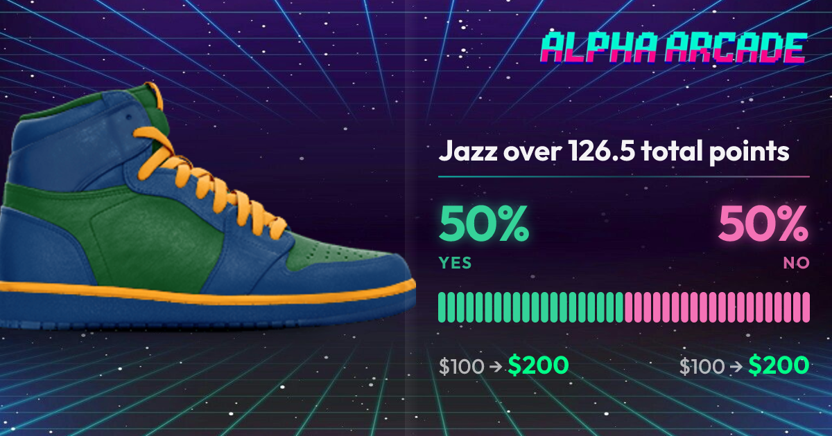 YES 50% / NO 50%