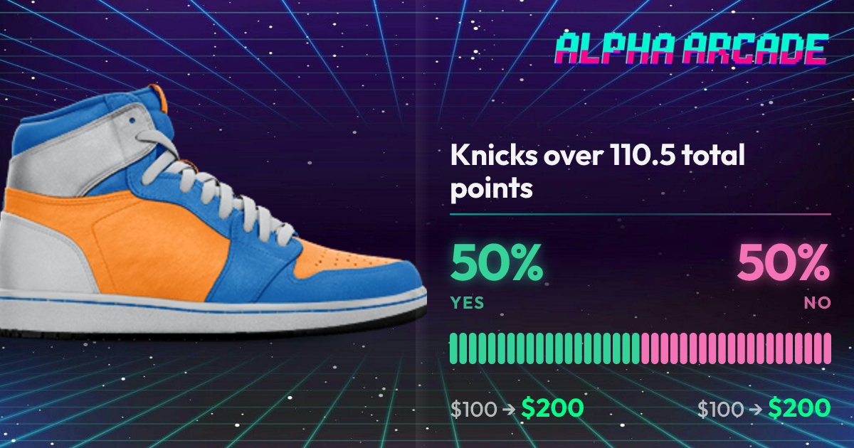 YES 50% / NO 50%