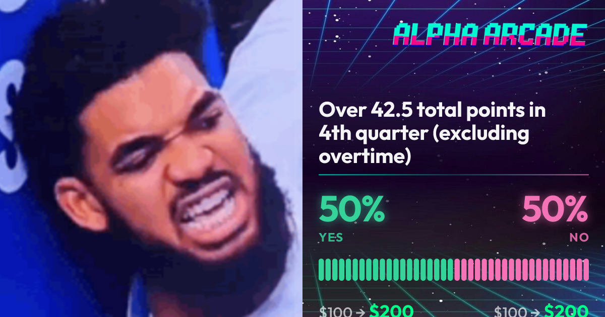 YES 50% / NO 50%