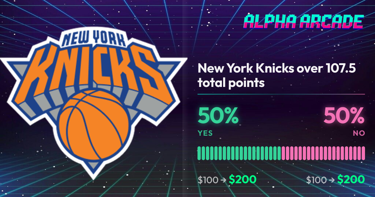YES 50% / NO 50%