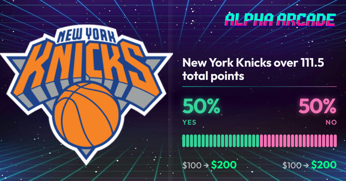 YES 50% / NO 50%