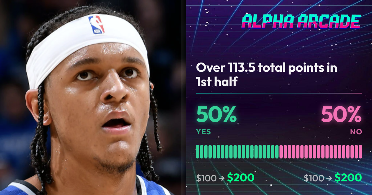 YES 50% / NO 50%