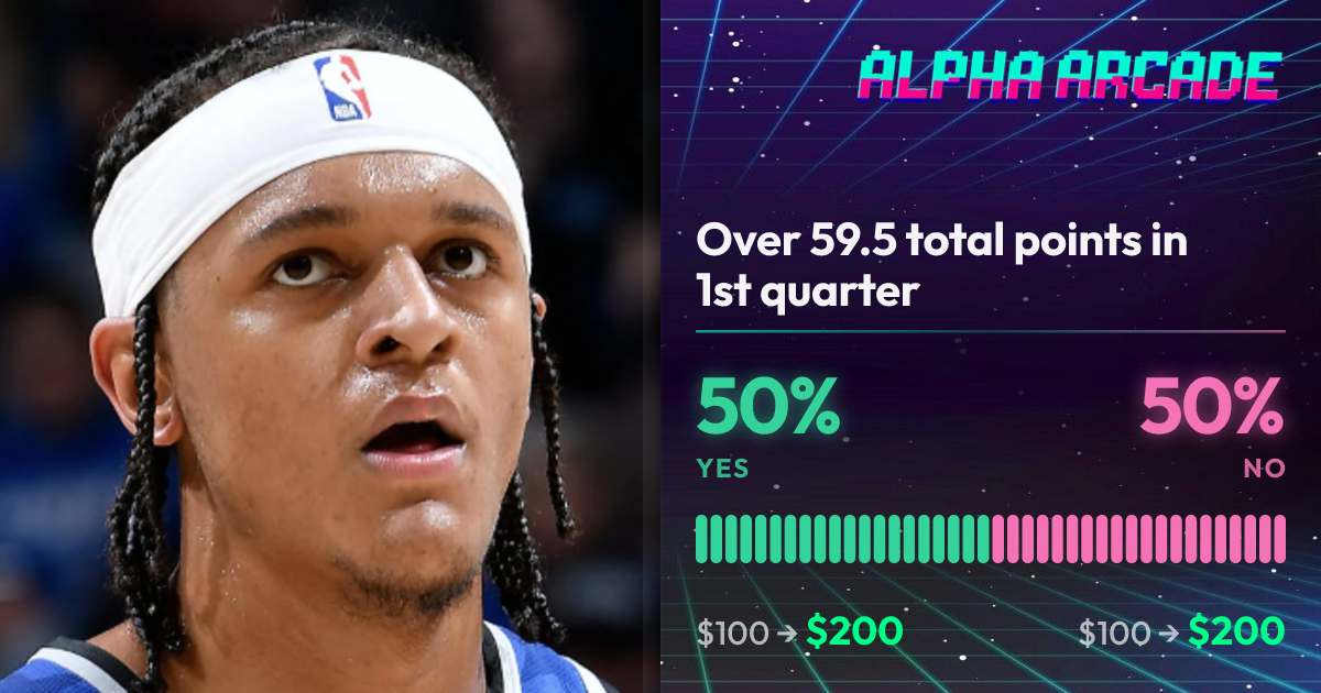 YES 50% / NO 50%