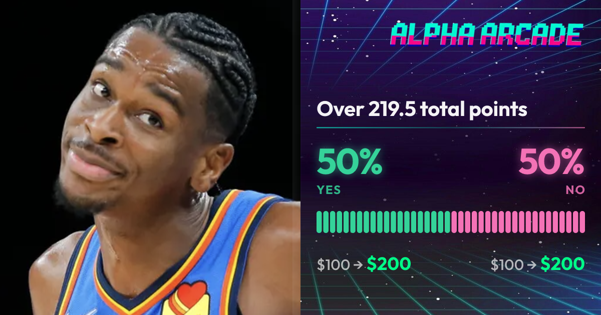 YES 50% / NO 50%
