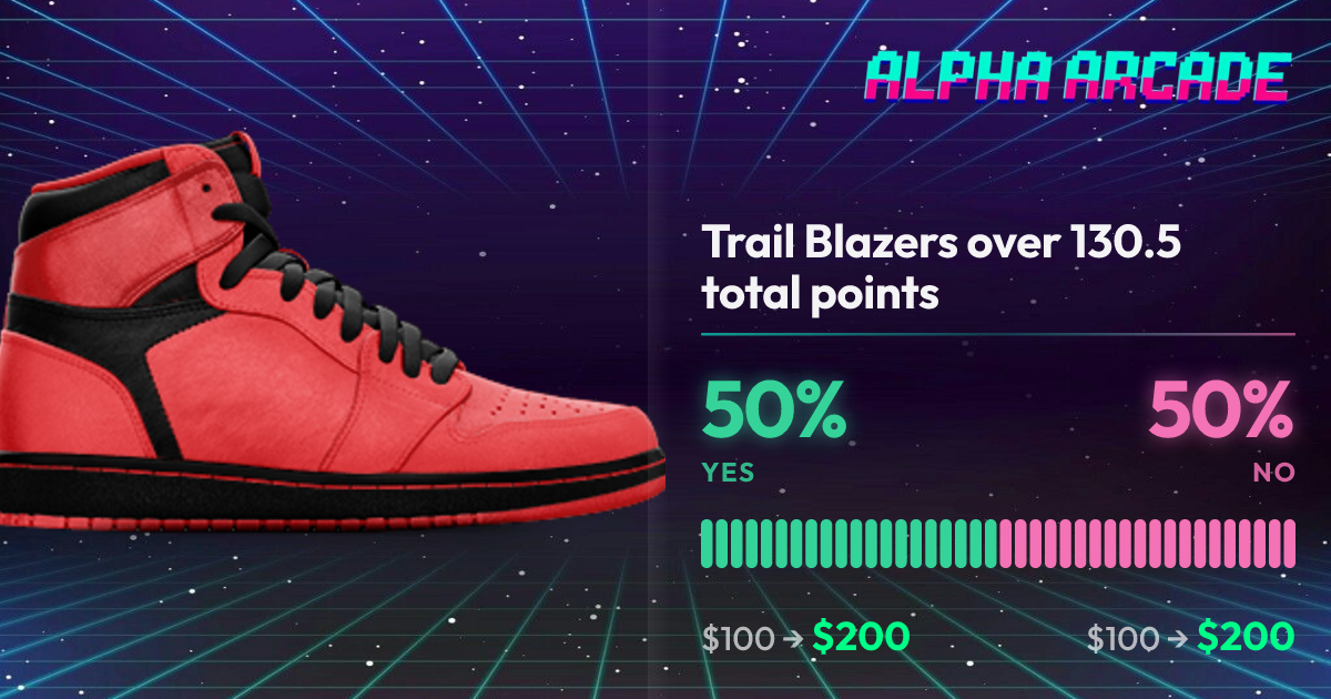 YES 50% / NO 50%