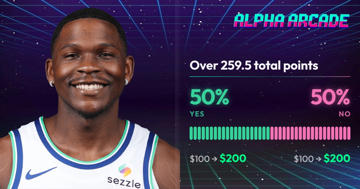 YES 50% / NO 50%