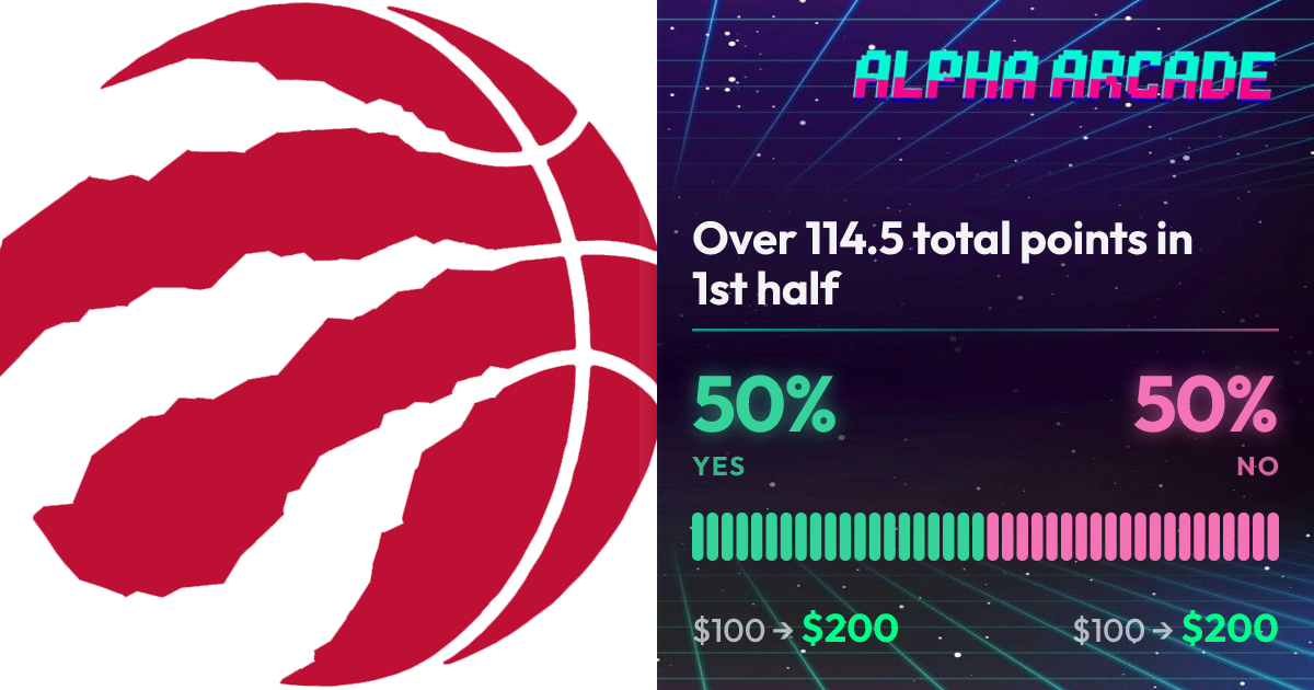 YES 50% / NO 50%