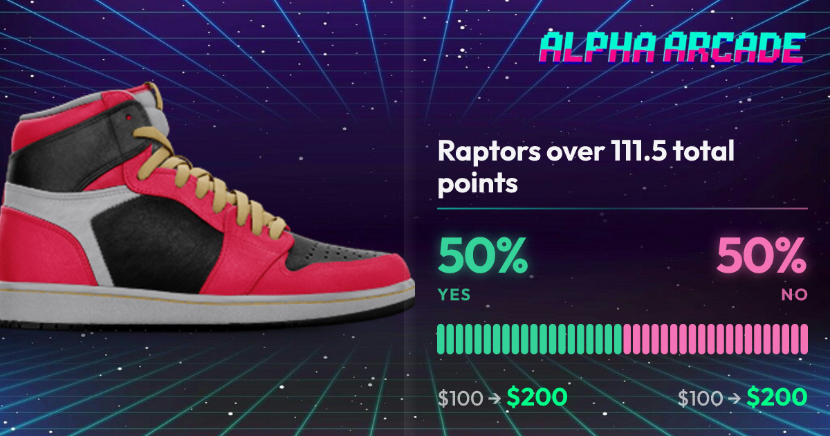 YES 50% / NO 50%
