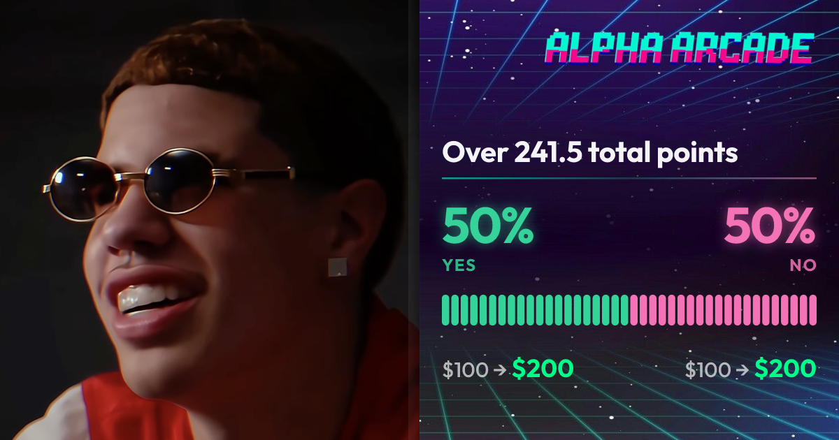 YES 50% / NO 50%