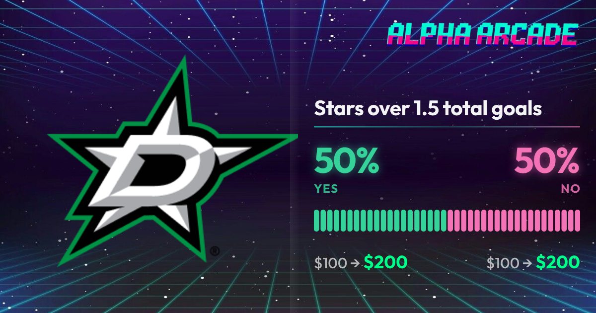 YES 50% / NO 50%